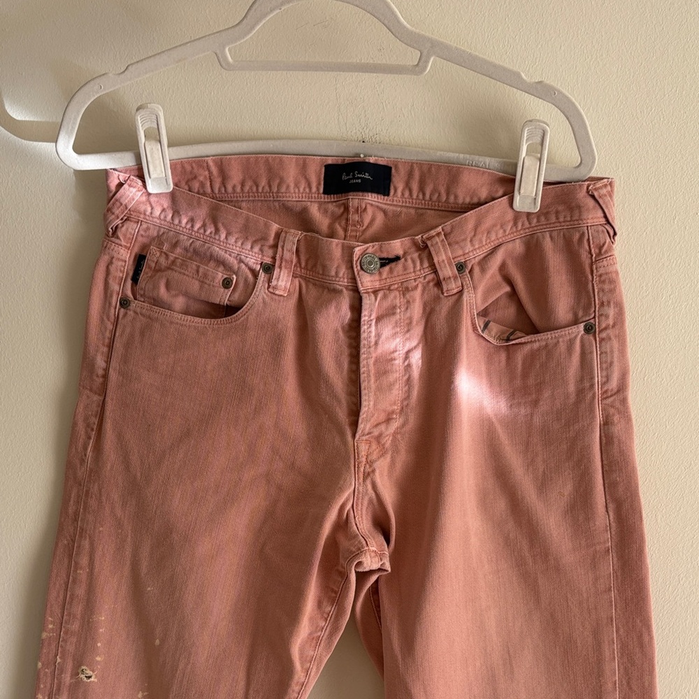 Paul Smith Men's light pink Jeans
